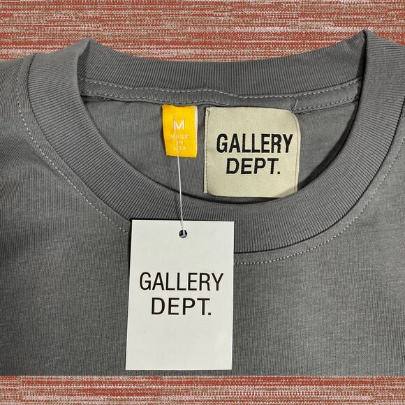 Gallery Dept. Logo-Print Cotton Jersey T-Shirt - Picture 3 of 5